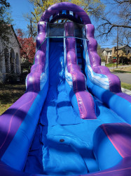 1520Purple20Slide20Splash 1672596228 15' Purple and Blue Splash Slide WET / DRY