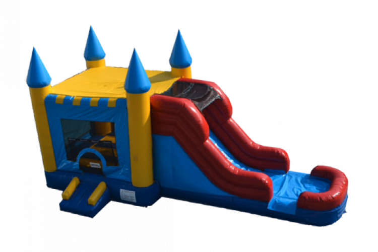 Castle Bounce & Slide Combo WET / DRY
