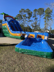 Curve20Waterslide20 20The20Jumpy20Place20 1737147575 Curve Action Double Lane Slide with Pool