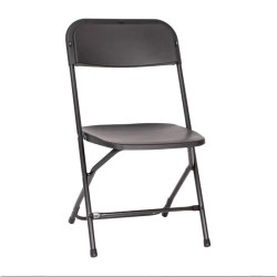 Black Folding Chairs