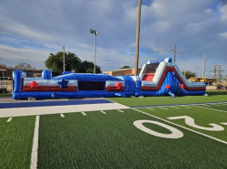 80' American Rush Mega Obstacle