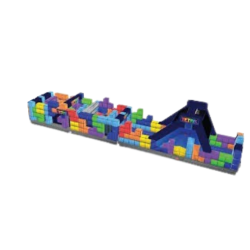 60' Tetris Obstacle Course & Slide